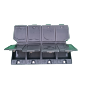 Klappbox klein mit Einlegeblech für PVC- und PET-Dosen